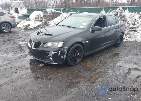 2009 Pontiac G8 Gt z USA, uszkodzony, nr VIN 6G2EC57Y59L190886